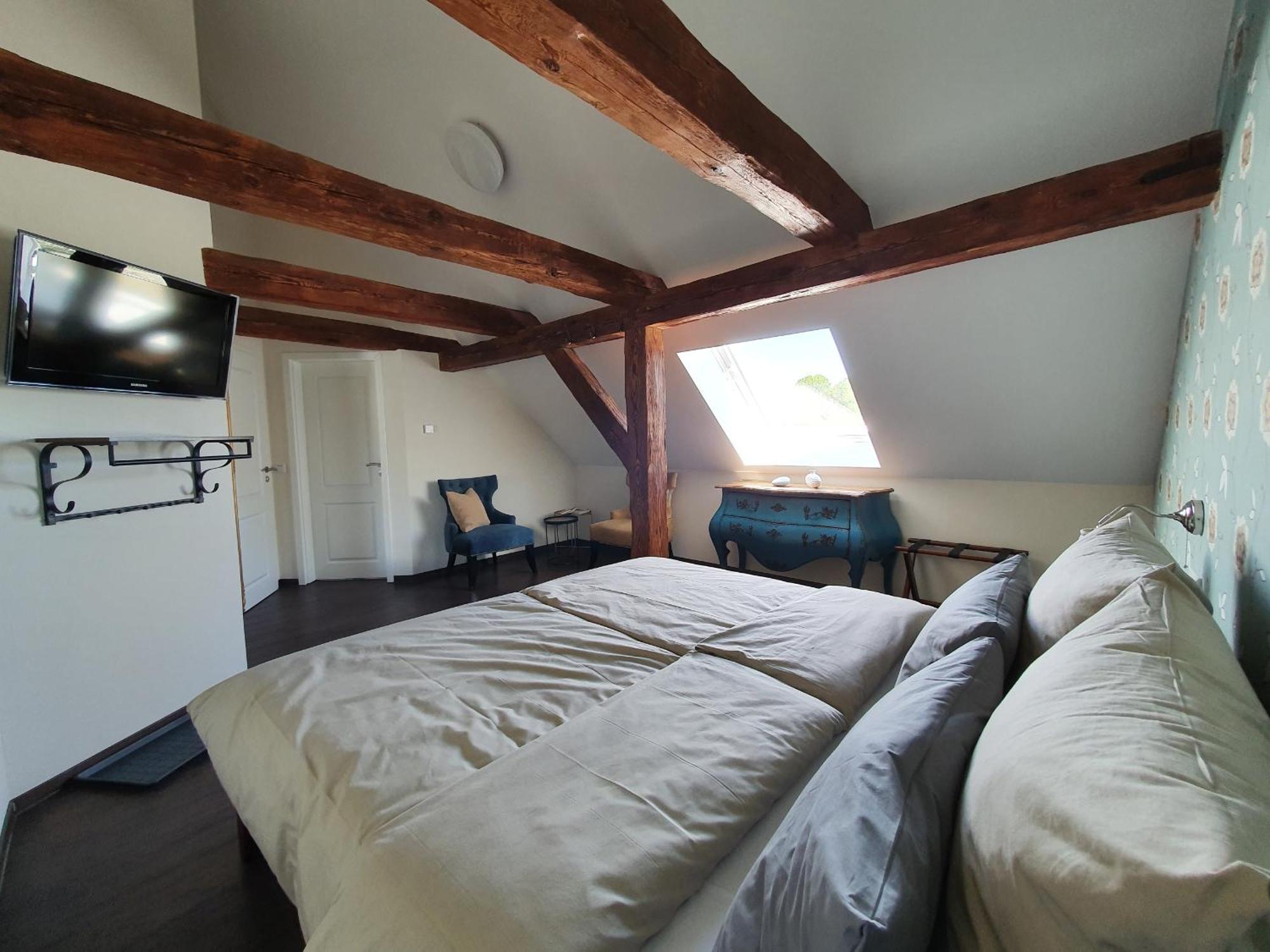 Schmiede1860 Bed and Breakfast Gross Dratow Rum bild