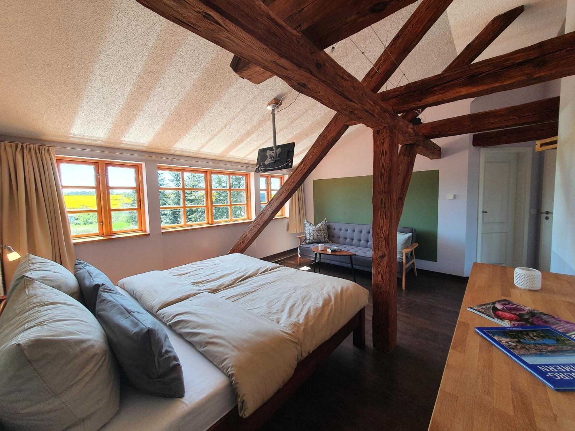 Schmiede1860 Bed and Breakfast Gross Dratow Rum bild